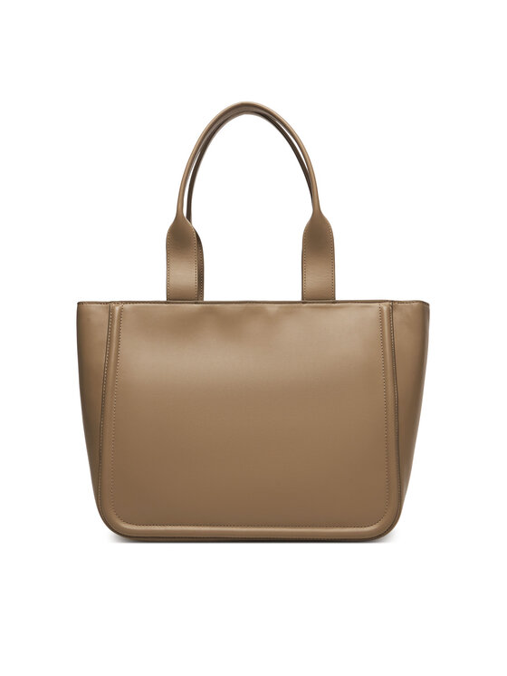 Calvin Klein Calvin Klein Rankinė Bold Ck Medium Tote LV04F3218G Smėlio
