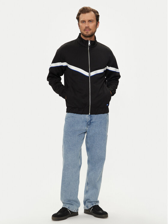 HUGO Hugo Felpa Napones 50516992 Nero Regular Fit