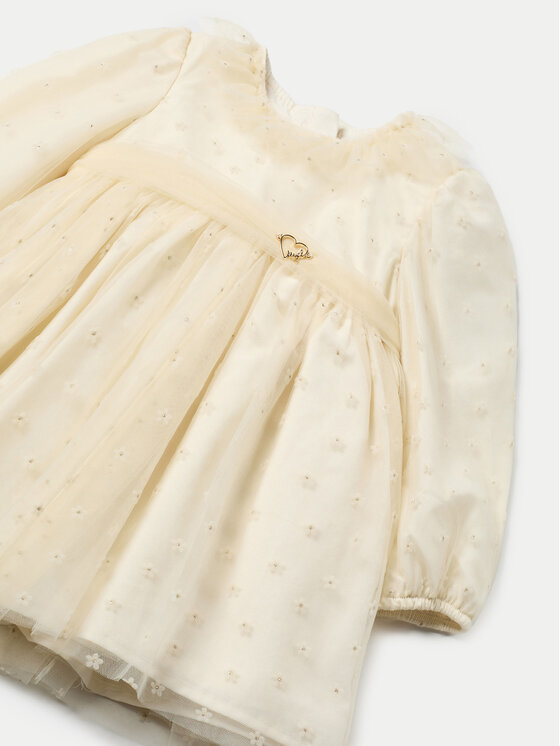 Mayoral Mayoral Rochie elegantă 2907 Écru Regular Fit