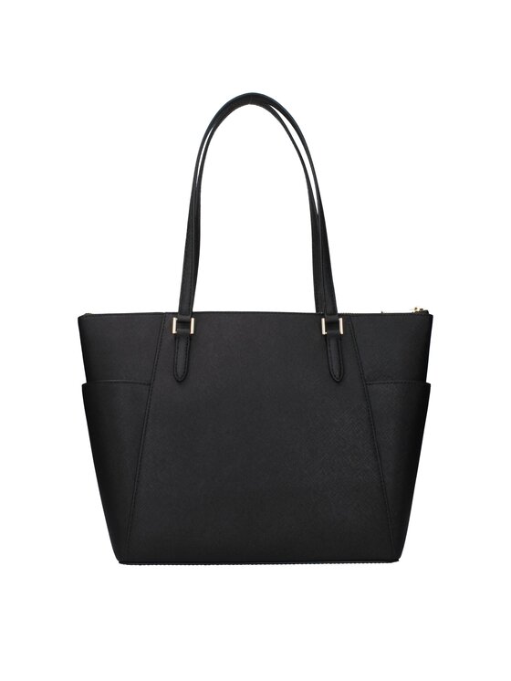 Michael Kors Michael Kors Torebka Black Leather Shoulder Czarny