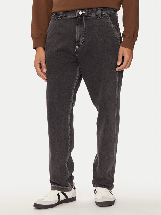 Lee Lee Jeansy Carpenter 112355778 Černá Relaxed Fit