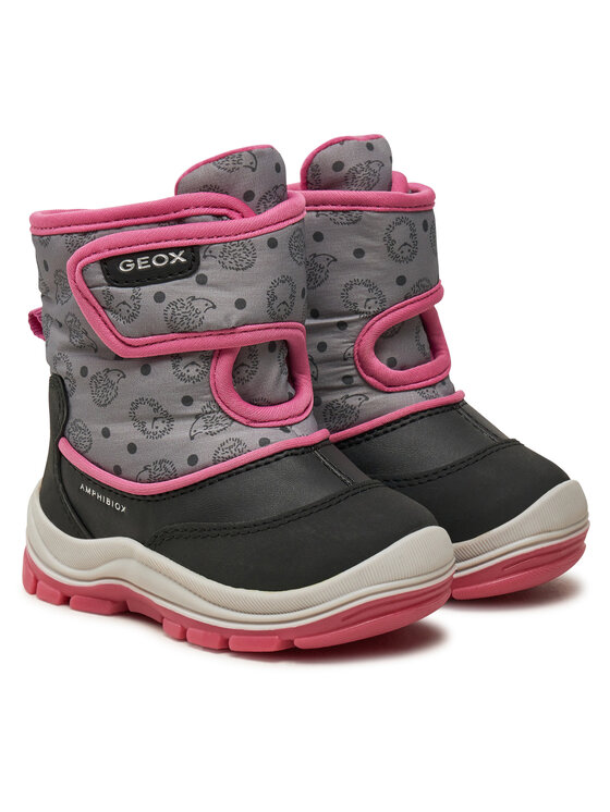 Geox Geox Sniego batai B Flanfil Girl B Abx B263WG 0BCMN C9235 M Juoda