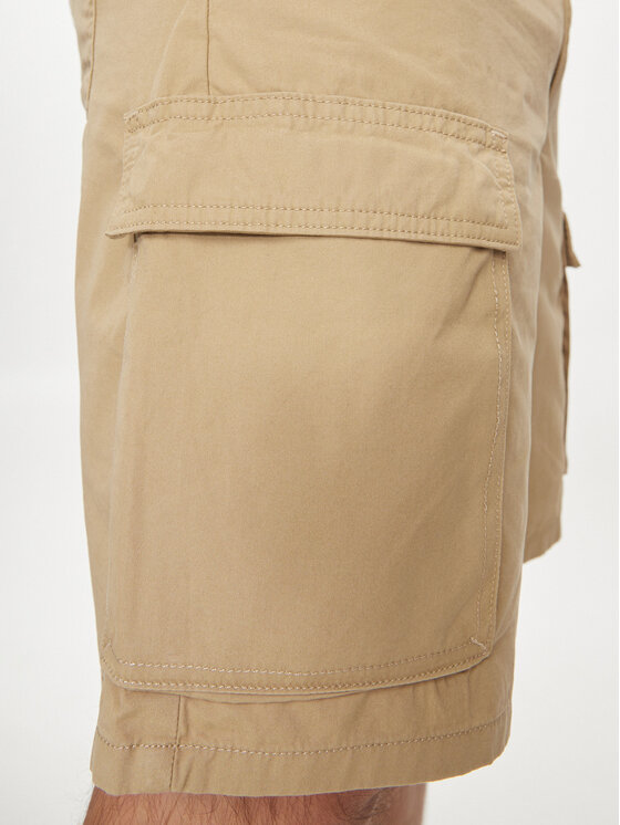 Wrangler Wrangler Riidest šortsid Casey Utility 112352191 Beež Relaxed Fit