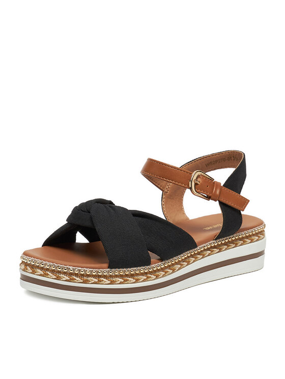 Clara Barson Clara Barson Sandalen WS2P270-01 Schwarz