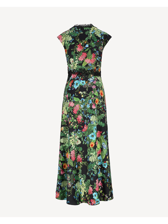 Castellani Castellani Sukienka codzienna Sukienka Fiorella Zielony Regular Fit