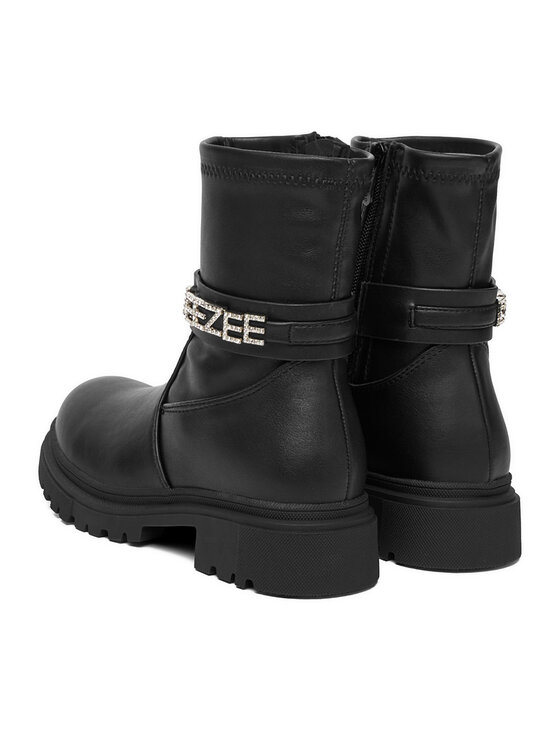 DeeZee DeeZee Bokacsizma CEO-CS5819-62 Fekete