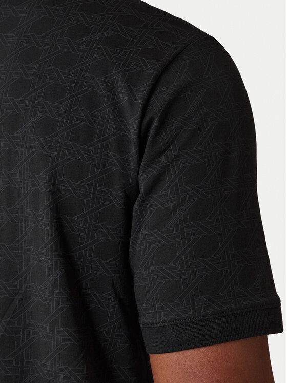 KARL LAGERFELD KARL LAGERFELD Pólóing 745071 561251 Fekete Regular Fit
