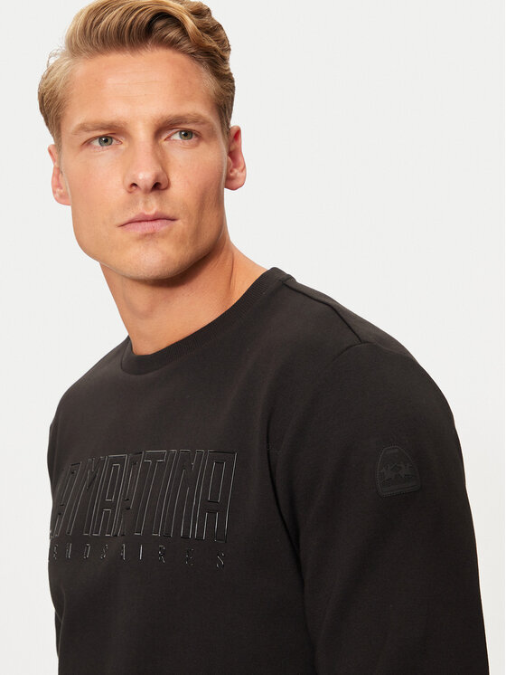 La Martina La Martina Longsleeve ZMF311 FP571 Μαύρο Regular Fit
