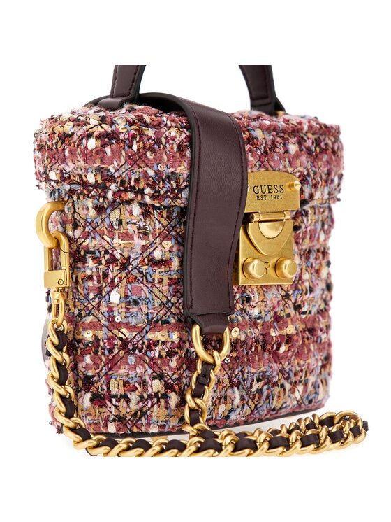 Guess Guess Ročna torba HWTE87 48770 Bordo rdeča