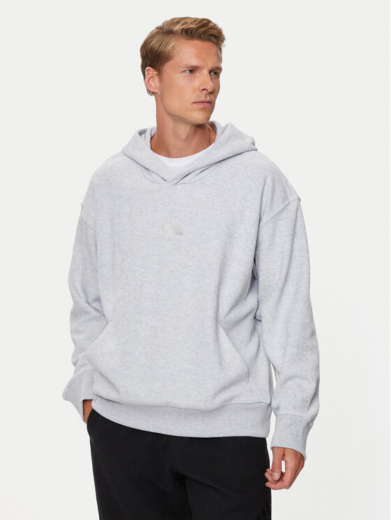 Férfi Pulóver adidas, Méret: XL, Szürke, Elevated ALL SZN Terry Loop IY6579