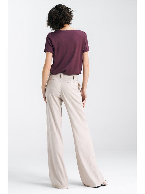NIFE NIFE Halenka B185 Fialová Regular Fit