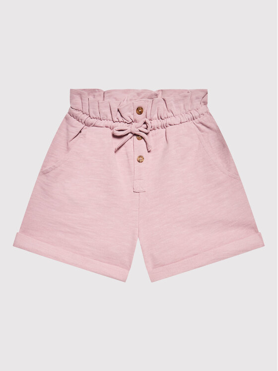 United Colors Of Benetton Pantalon scurți din material 3BGUC900C Roz Regular Fit