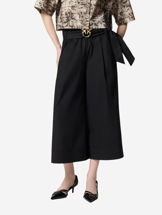 PINKO PINKO Kąpielówki DOREEN PANTALONE COMFORT POPEL Czarny Regular Fit