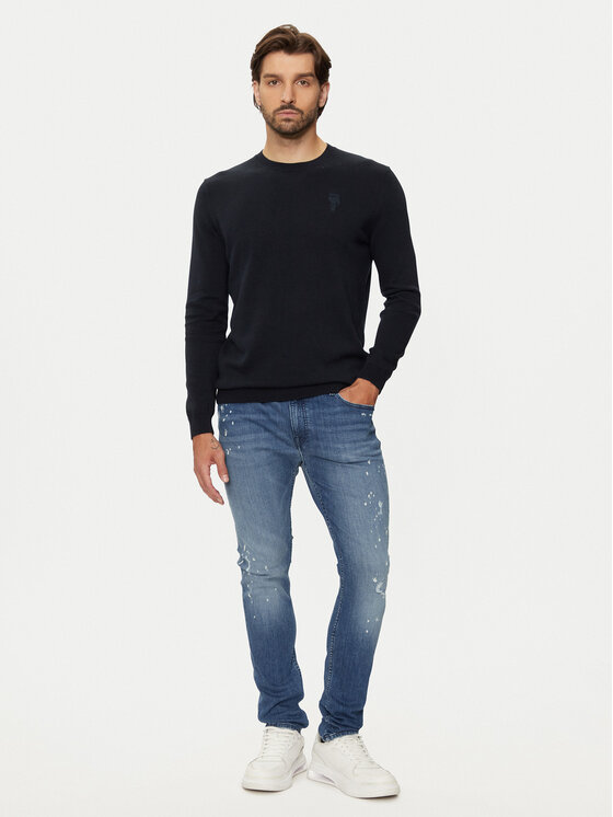 KARL LAGERFELD KARL LAGERFELD Дънки 265801 544832 Тъмносин Slim Fit