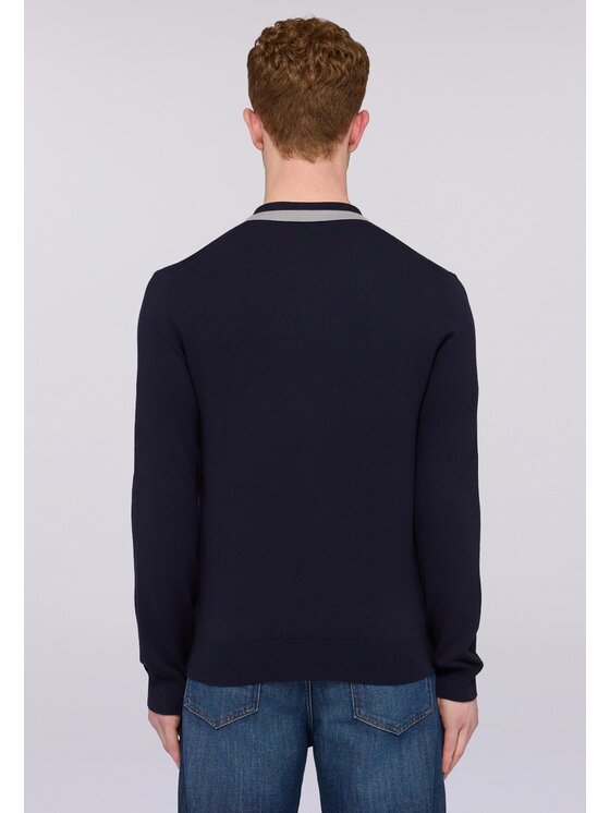 Trussardi Trussardi Cardigan M0198000021N034 Celeste Regular Fit