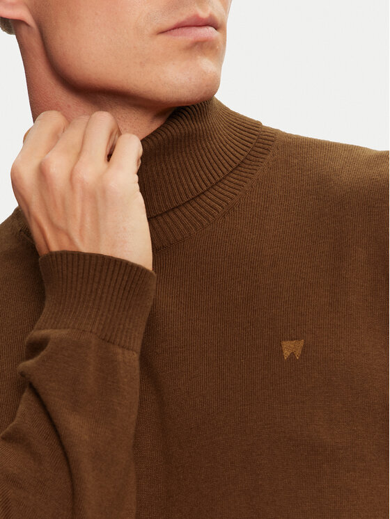 Wrangler Wrangler Ζιβάγκο 112357293 Καφέ Regular Fit
