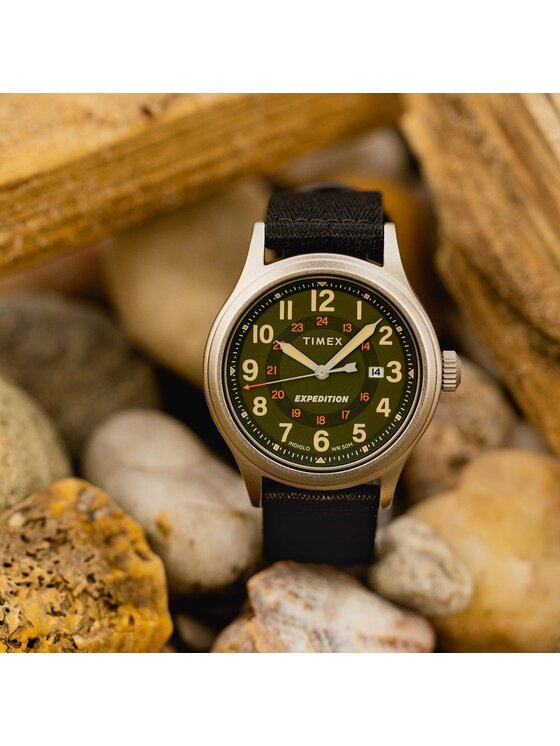 Timex Timex Zegarek Expedition North TW2V65700 Czarny