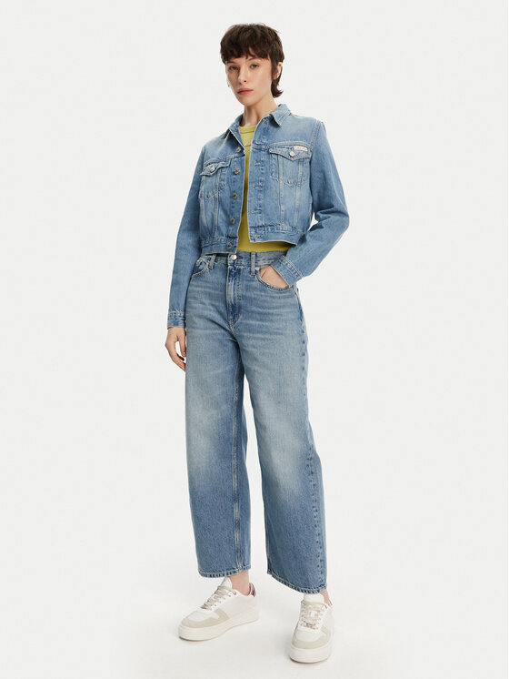 Calvin Klein Jeans Calvin Klein Jeans Džínsová bunda 90's J20J225184 Modrá Regular Fit