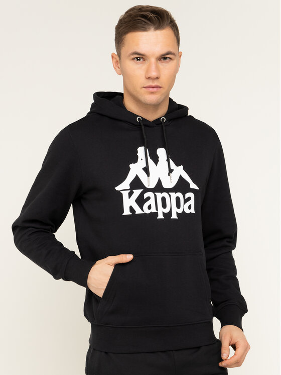 Kappa Kappa Світшот 705322 Чорний Regular Fit