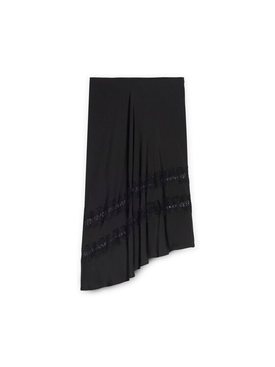 Fiorella Rubino Fiorella Rubino Gonna midi 1209T000362N033 Nero A-Line Fit