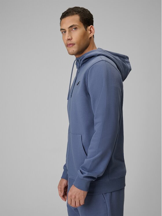 4F 4F Felpa 4FRSS26TSWSM3106-32S Blu scuro Regular Fit