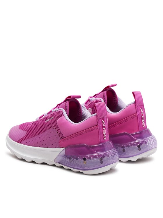 Geox Geox Sneakersy J Activart Illuminus J45LZA 0149J C8257 S Różowy
