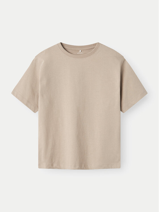 NAME IT NAME IT Tričko Vobbo 13238968 Béžová Loose Fit