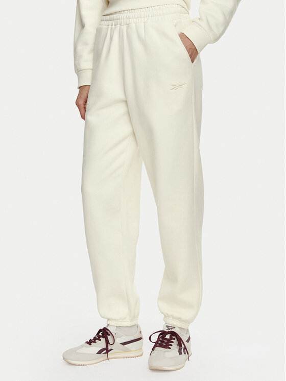 Reebok Pantaloni trening Reebok x Ewa Chodakowska RK25981CCW Crem Regular Fit