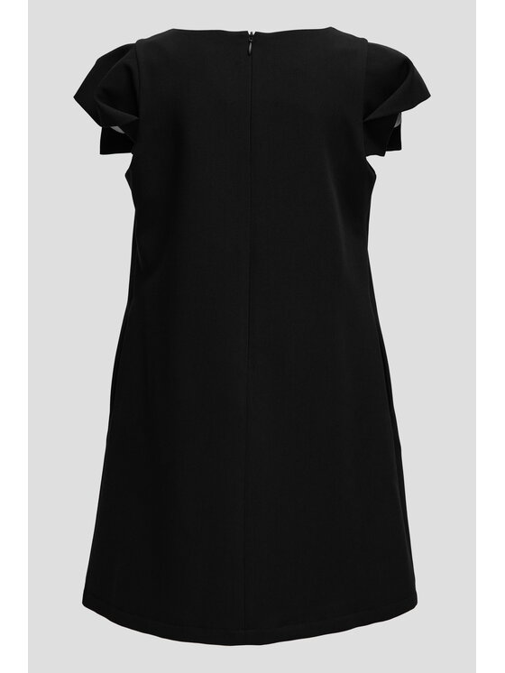 SLY SLY Sukienka 5S-205A Czarny Comfortable Fit