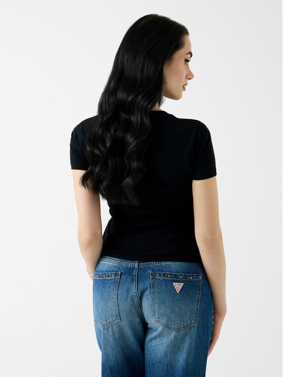 Guess Guess Тишърт 174863 Черен Classic Fit