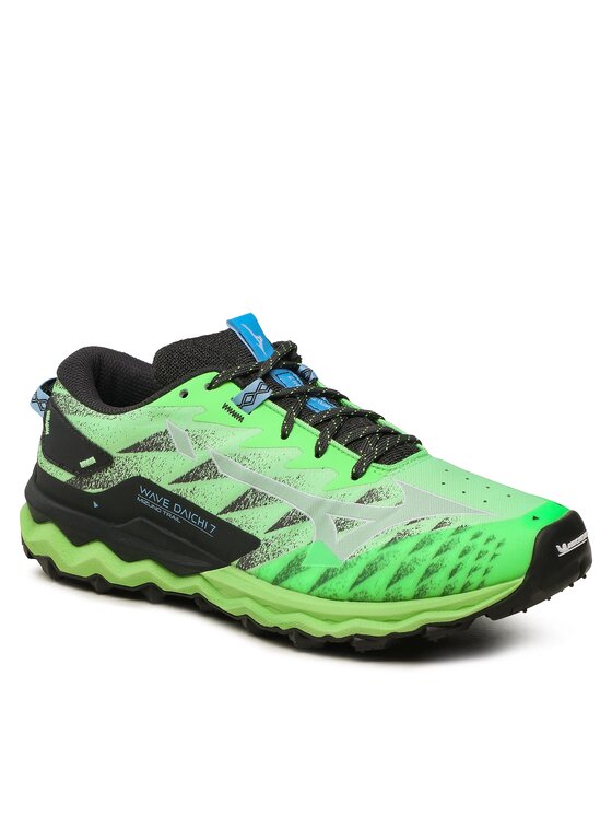 Mizuno Обувки Wave Daichi 7 J1GJ2271 Зелен