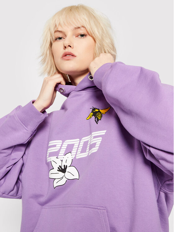 2005 2005 Sweatshirt Unisex Garden Violett Relaxed Fit
