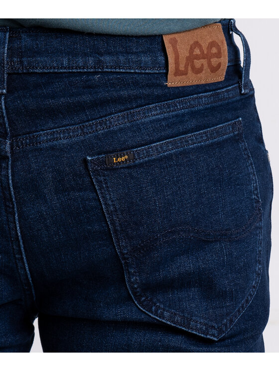 Lee Lee Jeansy Daren Zip Fly Niebieski Slim Leg