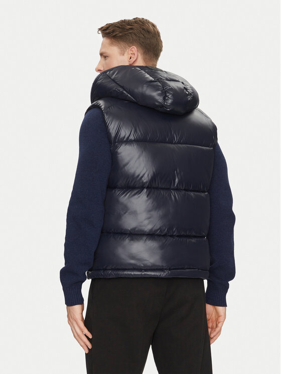 Save The Duck Save The Duck Αμάνικο Μπουφάν D80296M LUCK19 Σκούρο μπλε Regular Fit