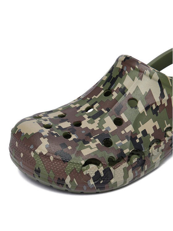 Crocs Crocs Šľapky C-BAYA SEASONAL PRINTED CLOG 206230-3TC Zelená