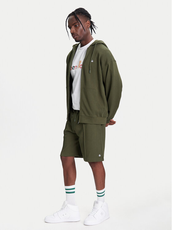 United Colors Of Benetton United Colors Of Benetton Džemperis 342ZU500P Žalia Regular Fit