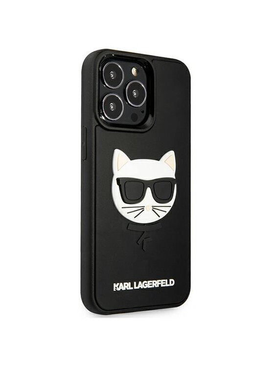 KARL LAGERFELD KARL LAGERFELD Etui na telefon iPhone 13 Pro Czarny
