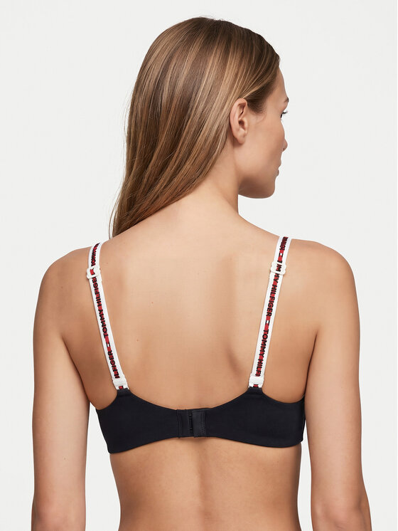 Tommy Hilfiger Tommy Hilfiger Krūšturis bez stīpiņām Lighty Lined UW0UW02413 Tumši zils