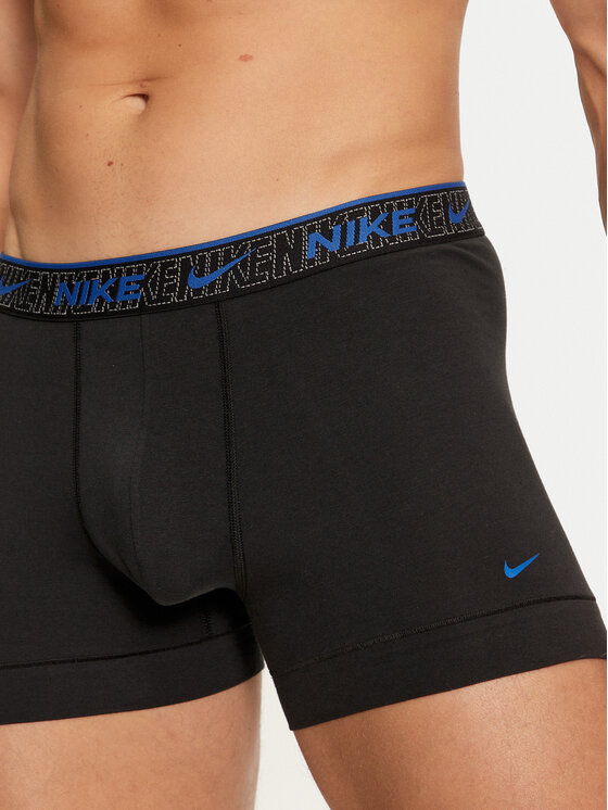 Nike Nike Set di 3 boxer Trunk 0000KE1008 Nero