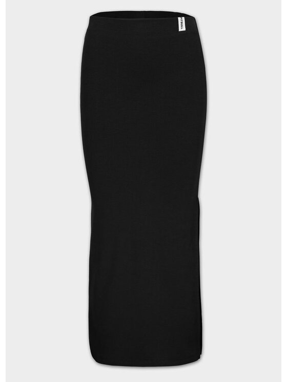PITBULL PITBULL Spódnica midi LAYLA Czarny Slim Fit