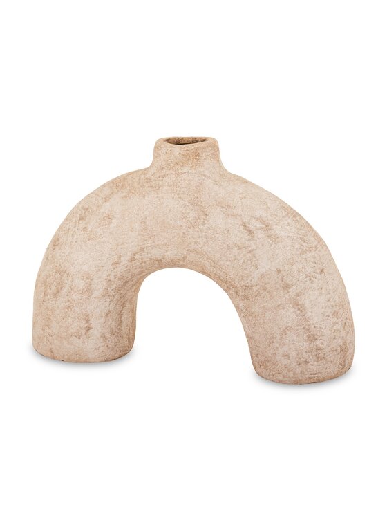 MIAhome MIAhome Wazon ceramiczny 25x36,5x710,5 cm CAXITTA łuk duży Brązowy