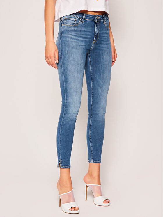 Tommy Hilfiger Džinsai Skinny Fit Como WW0WW27236 Tamsiai mėlyna Skinny Fit  • Modivo.lt