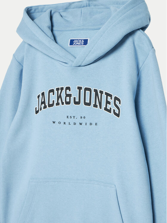 Jack & Jones Junior Jack & Jones Junior Світшот Caleb 12259564 Голубий Relaxed Fit