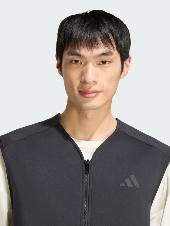 adidas adidas Kamizelka 168813 Czarny Loose Fit