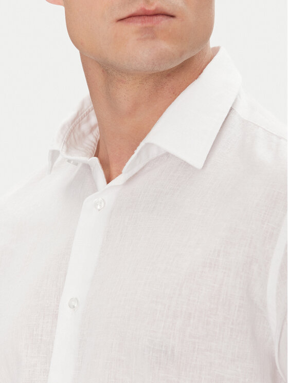 JOOP! JOOP! Koszula 17 JSH-209Pit 30047056 Écru Slim Fit