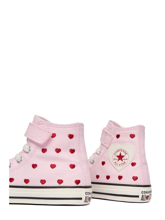 Converse Converse Tornacipő Chuck Taylor All Star Hearts & Roses Easy-On A19066C Rózsaszín