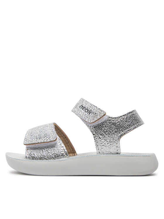 Geox Geox Sandály B Sandal Lightfloppy B455TB 0003V C1007 Stříbrná