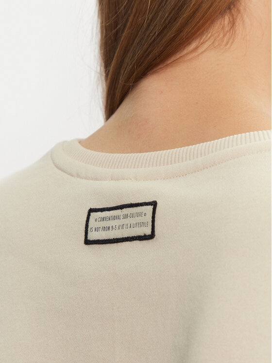 ONLY ONLY Sweatshirt Toddy 15337200 Beige Oversize