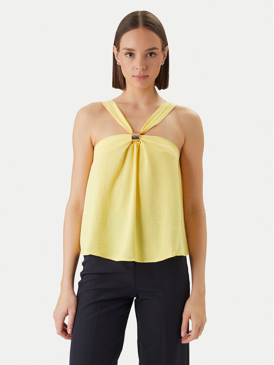 Morgan Morgan Blusa 261-OGALAN Giallo Regular Fit