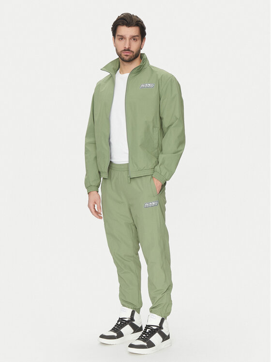 Karl Kani Karl Kani Joggery Essentia 60060039 Zielony Regular Fit